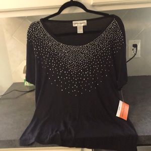 Cathy Daniels short sleeve top